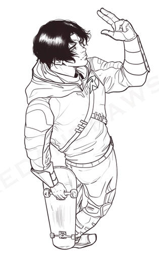 Lineart Full Body: $155